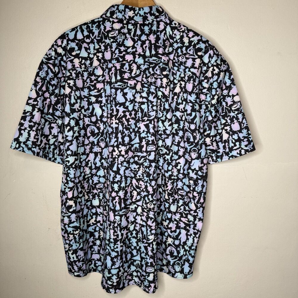 RSVLTS Disney 100 Pastel Pals Light Kunuflex Shirt Mens 2XL Limited Edition NWT - Picture 5 of 14